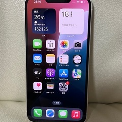 極美品　iPhone 13 128GB Starlight SIMフリーの画像