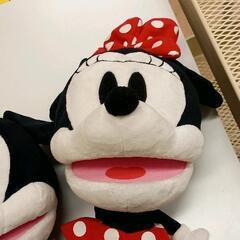 0719-076 ミニー　ぬいぐるみ　パペットの画像