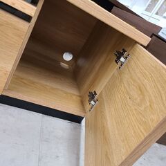 J1086【リユースのサカイ柏店】tohma　東馬　TVボード　ギャラン180　ローボード　ナチュラル　クリーニング済　参考価格56,260円の画像