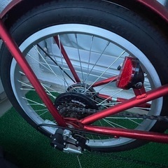 折りたたみ自転車の画像
