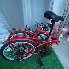 折りたたみ自転車の画像