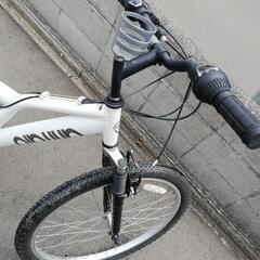 26インチ前後サスペンション18段変速マウンテンバイクの画像