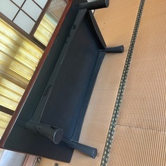 木製　ローテーブルの画像