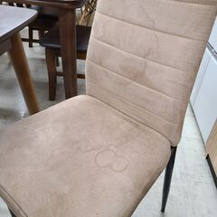 J1088【リユースのサカイ柏店】インテリア計画　ダイニングテーブルセット　椅子2脚付　パスタ75テーブル　クリーニング済　の画像