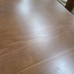 J1088【リユースのサカイ柏店】インテリア計画　ダイニングテーブルセット　椅子2脚付　パスタ75テーブル　クリーニング済　の画像