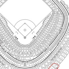 本日‼️7月19日　　一枚　東京ドーム　巨人　阪神　チケット 2階席の画像
