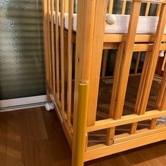 ベビーベードとベビー布団セットの画像