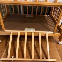 ベビーベードとベビー布団セットの画像