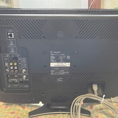 SHARP AQUOS 20インチテレビ
の画像