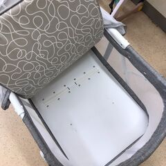 【ジャングルジャングル岩出店】【A782】折りたたみベビーベッド besrey グレー 中古 ベビー 和歌山 岩出市 紀の川市 海南市の画像