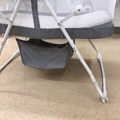 【ジャングルジャングル岩出店】【A782】折りたたみベビーベッド besrey グレー 中古 ベビー 和歌山 岩出市 紀の川市 海南市の画像