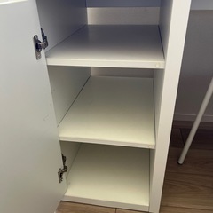 勉強 机 IKEA ホワイト 椅子 の画像