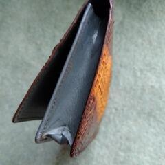 ワニ革 長財布 マチあり　未使用の画像