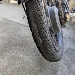 パンクしたタイヤ必要な方の画像