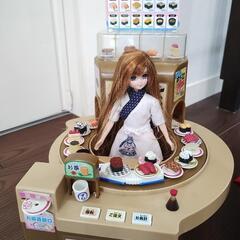 リカちゃん　くるくる回転寿司の画像