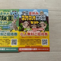 冒険王＋ネオネオ探検隊　無料招待券1枚の画像