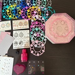 ディズニープリンセス ネイル＆ジュエリーシールの画像