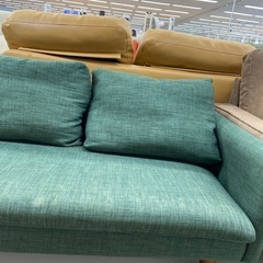 タマリビング　3人掛けソファー　ファブリック　グリーンの画像