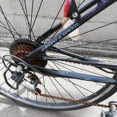 27インチ６段変速自転車の画像