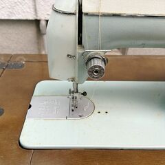 【通電、針動くOK 】ジャノメ JANOME　電動　足踏みミシン ミシン台 アンティーク 昭和レトロの画像