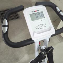 エアロバイクBARWING ホワイト　の画像