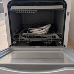 THANKOラクア 食洗機 工事不要 タンク式 ホワイトの画像