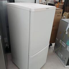 【ドリーム尾浜店】2ドア冷蔵庫　Panasonic NR-B14FW‐W　WH　高さ(H)112×幅 (W)48× 奥行(D)58.6(cm)の画像