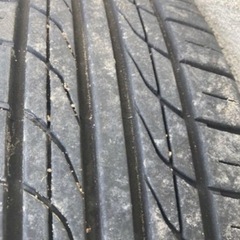 165/55 15 6J+40 4穴　PCD100　4本セット　メッキ　　ENKEI製 の画像