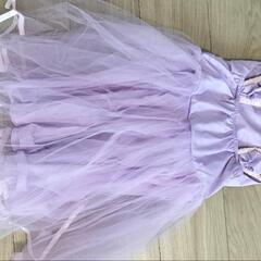 ラプンツェル風ドレス　130小さめ(110くらい)の画像