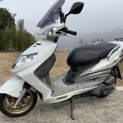 シグナスX125ヤマハ台湾モデルSE44Jスクー ター バイク
整備必要の画像