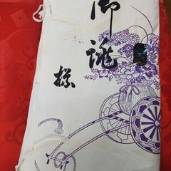 黒留袖桐紋正絹羽織り未使用品の画像