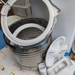 7S①【清潔安心の分解清掃済】Haier洗濯機5.5kgの画像
