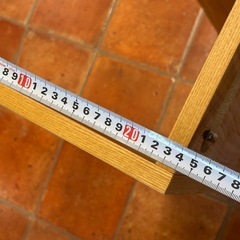 飾り棚2枚 幅80cmの画像