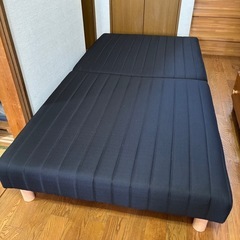 ［決まりました］
マットレス一体シングルベッド