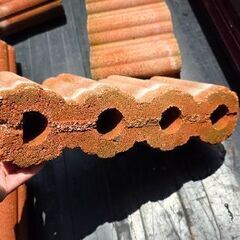 花壇、土留めブロック。１１個。の画像