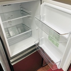 【AQUA】ノンフロン冷凍冷蔵庫 AQR-13J 2020年製の画像
