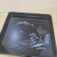高級漆器膳9枚の画像