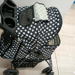 0719-043 ペットカート レインカバー付の画像