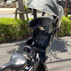 YAMAHA 電動自転車　2023年式　３人乗りの画像
