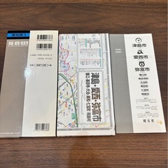 津島・愛西・弥富市など  都市地図の画像