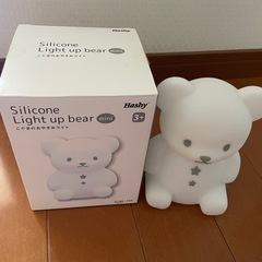 シリコンライトアップベアミニ　授乳ライトの画像