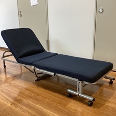リクライニング式ミニ折りたたみベッド【町田市再生家具】251179の画像