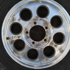 【さらにちょと値下げ】ジムニー　レンコン ホイール MTタイヤの画像