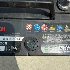 中古
BOSCHバッテリー  M-42R/60B20Rの画像