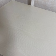ニトリ　システムデスク　ザック幅120cm ホワイト（受付終了）の画像
