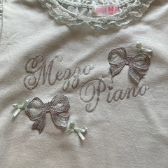 120㎝女の子⭐︎組曲⭐︎メゾピアノ綿100%Tシャツ4枚セットの画像