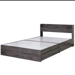 〈７月中は12000円〉ベッドフレーム のみ ダブルベッド　引き...