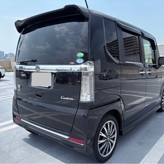 ★大人気の後期型N-BOXカスタムターボ★車検R8年4月★ストレスフリーの画像