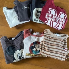 男の子長袖、トレーナーセット　サイズ80の画像