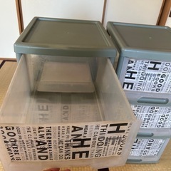 衣装ケース(3段)×2セットの画像